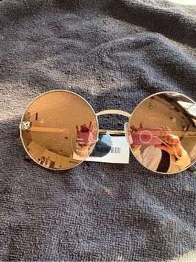 Cartier Gold Frame Sunglasses with Brown Lenses